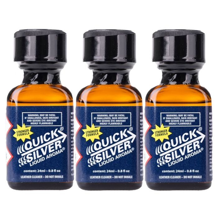 3 Pack Quicksilver Leather Cleaner Poppers