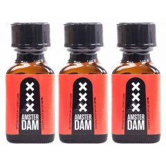 3 Pack of 24ml A'Dam Leather Cleaner Poppers 