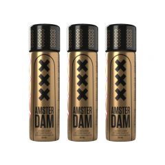 3 bottles of 24ml Amsterdam XXX Slim Poppers