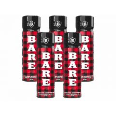 5 bottles of 24ml Bare Tall Leather Cleaner Poppers 