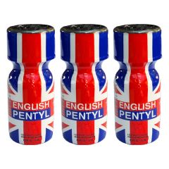 English Pentyl Popppers - 15ml - 3 Pack