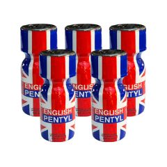 English Pentyl Popppers - 15ml - 5 Pack