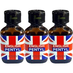 English Pentyl Popppers - 24ml - 3 Pack