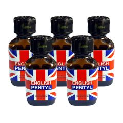 English Pentyl Popppers - 24ml - 5 Pack