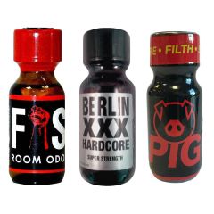 Fist 25ml-Berlin XXX 25ml-Pig Red 25ml Multi