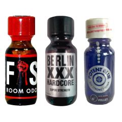 Fist 25ml-Berlin XXX 25ml-Potent Blue 22ml Multi