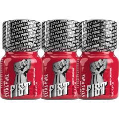 3 bottles of FIST Leather Cleaner Poppers - 10ml 