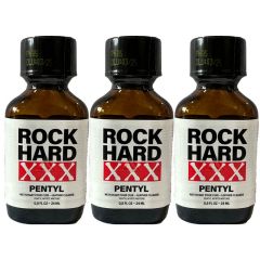 Rock Hard XXX Pentyl Poppers - 24ml - 3 Pack