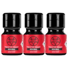 3 Pack - Twisted Beast Original Poppers - 10ml 