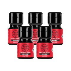 5 Pack - Twisted Beast Original Poppers - 10ml 
