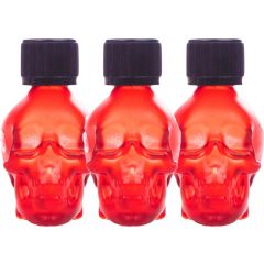3 Pack - Twisted Beast Skull Fuck Original Ruby Poppers - 24ml 