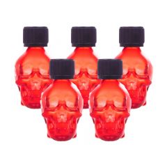 5 Pack - Twisted Beast Skull Fuck Original Ruby Poppers - 24ml 
