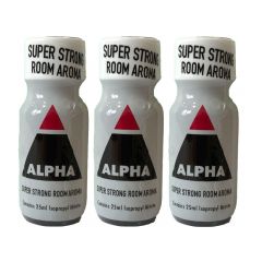 3 PAck of 25ml Alpha - 25ml Super Strong Aroma