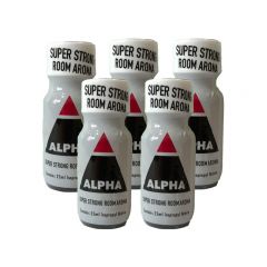 5 bottles of 25ml Alpha - 25ml Super Strong Aroma 