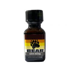 Single bottle of 24ml Bear Leather Cleaner Poppers 
