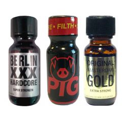 Berlin-Pig Red-Amsterdam - 3 Pack Multi