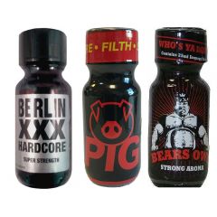 Berlin-Pig Red-Bears - 3 Pack Multi