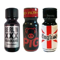 Berlin-Pig Red-English - 3 Pack Multi