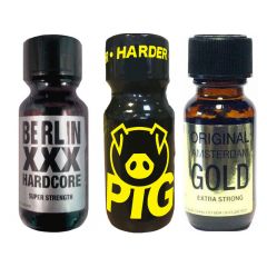 Berlin-Pig Yellow-Amsterdam - 3 Pack Multi