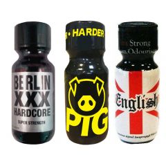 Berlin-Pig Yellow-English - 3 Pack Multi