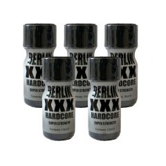 5 bottles of 10ml Berlin XXX Hardcore Aroma 