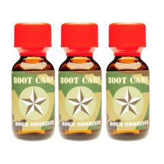 3 bottles of Boot Camp Aroma - 25ml 