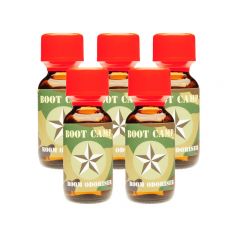 5 bottles of Boot Camp Aroma - 25ml