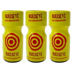3 bottles of Bullseye - Extra Strong Aroma - 10ml 