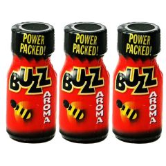 3 bottles of Buzz Aromas - 10ml 