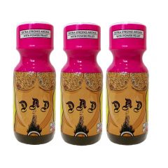 3 bottles of DAD Extra Strong Aroma - 25ml 