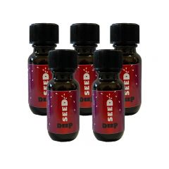 5 bottles of Deep Seed Strong Aroma - 25ml