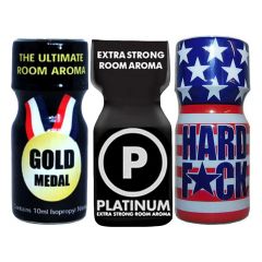 Gold Medal-Platinum-Hard Fuck - 3 Pack Multi