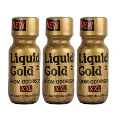 3 bottles of Liquid Gold XXL Aroma - 25ml 