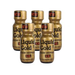5 bottles of Liquid Gold XXL Aroma - 25ml 