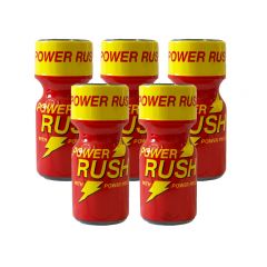 5 bottles of Power Rush with Power Pellet Aroma - 10ml 
