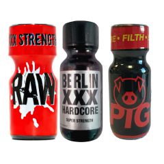 Raw-Berlin-Pig Red - 3 Pack Multi