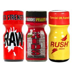 Raw-Reds-Rush 10ml - 3 Pack Multi