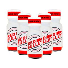 5 bottles of Red Bullet XXX Strong Aromas - 25ml