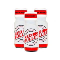 3 bottles of Red Bullet XXX Strong Aromas - 25ml 