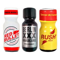 Red Bullet-Berlin-Rush 10ml - 3 Pack - Multi