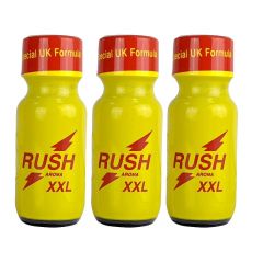 3 bottles of Rush XXL Aroma - 25ml 
