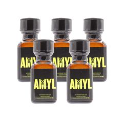 Amyl Leather Cleaner 24ml room aroma bottle, pack of 5