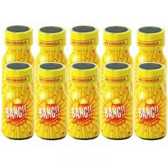 10 bottles of 10ml Bang Aromas 