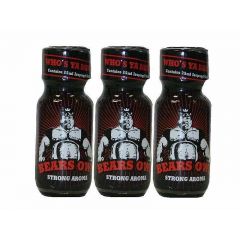 3 bottles of 25ml Bears Aroma