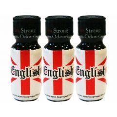 3 bottles of English Aroma - 25ml 