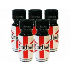 5 bottles of English Aroma - 25ml