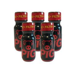 5 bottles of Pig Red Aroma - 25ml