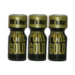 3 bottles of Pure Gold Aroma - 10ml 