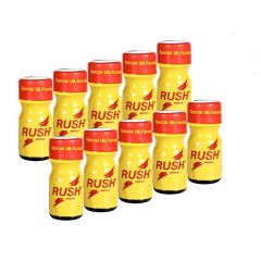10 bottles of Rush Aroma - 10ml Super Strength 