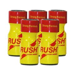 5 bottles of Rush Aroma - 10ml Super Strength